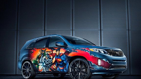 Kia Sorento Justice League