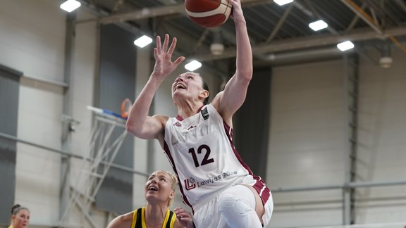 Basketbols, sievietes, Eiropas čempionāta kvalifikācija: Latvija - Zviedrija