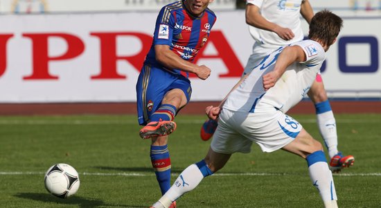 Cauņa pēc gada pārtraukuma atgriežas laukumā; CSKA spēlē neizšķirti pret Mančestras 'City'