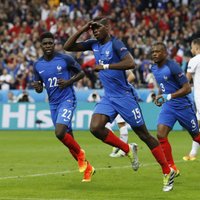 Francijas futbolisti bez žēlastības pārtrauc Islandes 'pelnrušķītes stāstu'