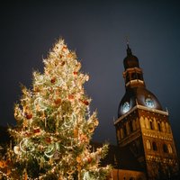 28 ноября в Риге зажгутся главные рождественские елки