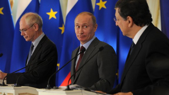 Van Rompuy, Putin, Barroso