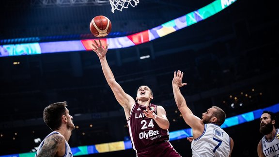 Basketbols, Pasaules kauss: Latvija - Itālija - 40