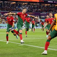 Ronaldu unikālais sasniegums izdaiļo Portugāles izlases uzvaru pār Ganu