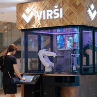 'Virši' investē 150 000 eiro robotā, kas pagatavo kafiju