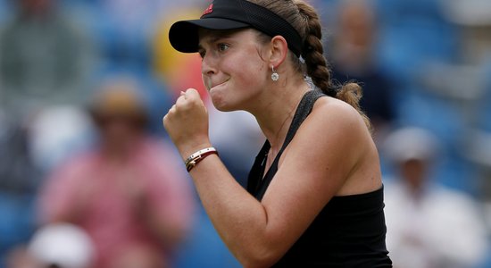 Ostapenko saglabā augsto 11. vietu WTA rangā; Gulbis atkāpjas līdz 349. pozīcijai