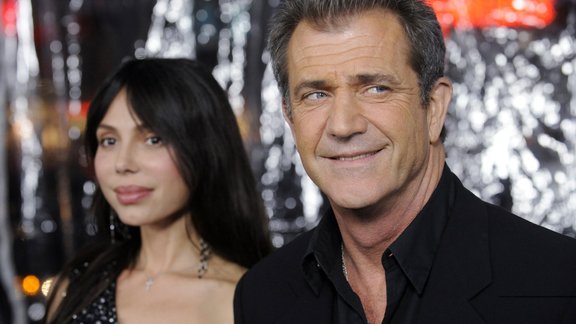 Oksana Grigorieva and Mel Gibson 