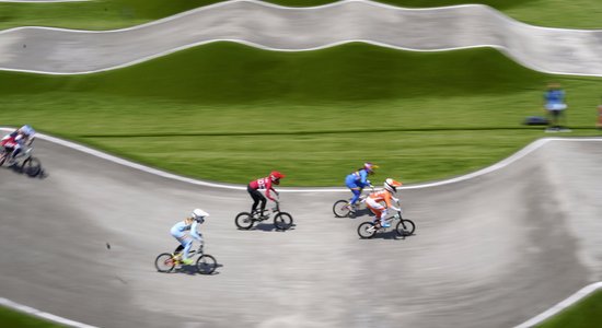 BMX pasaules čempionātā Nīderlandē Krīgers un Pētersone nepārvar astotdaļfināla barjeru