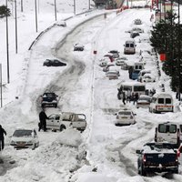 Sniega vētra paralizē Jeruzalemi un Izraēlu