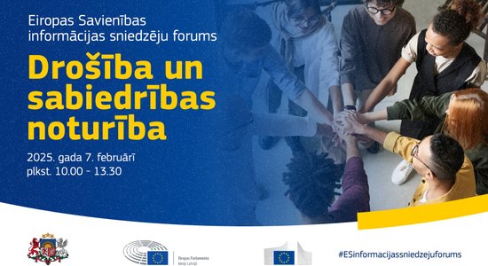 ES informācijas sniedzēju forums "Drošība un sabiedrības noturība"