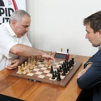 Каспаров после возвращения в шахматы: три партии — три ничьих