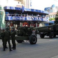 В Донецке за ночь сожгли четыре автомобиля миссии ОБСЕ