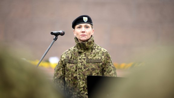 NBS Štāba bataljona Valsts aizsardzības dienesta karavīru zvēresta došanas ceremonija