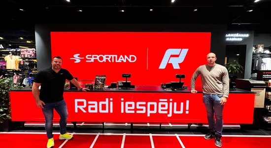 "Sportland" un "R.R. fonds" uzsāk sadarbību jauno sportistu atbalstam