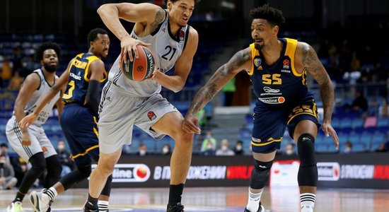 Timma nespēlē 'Himki' uzvarā Eirolīgā pār ASVEL