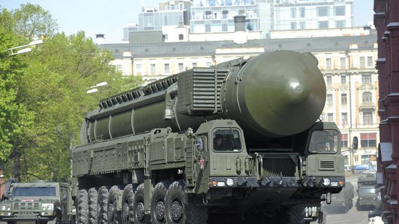 A Topol intercontinental ballistic missile