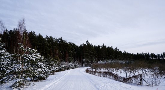 Brīdina par stipru snigšanu Vidzemē un piekrastes rajonos