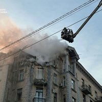 Krievija Jaungada naktī uz Kijivu raidījusi dronus; nogalināti divi cilvēki 