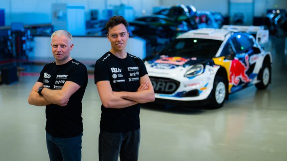 Rallijs: Mārtiņš Sesks un WRC Ford Puma