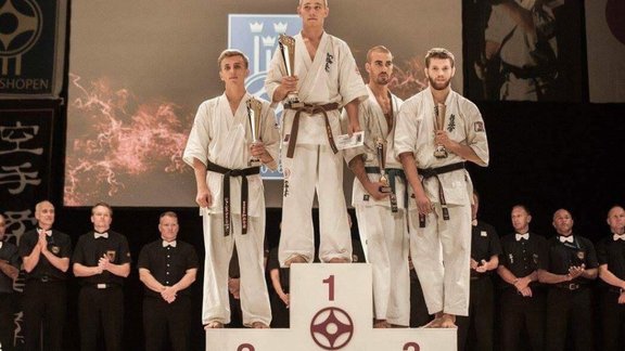 Jurgis Bulins, karate