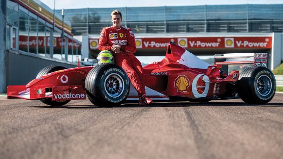 Mihaela Šūmahera ‘Ferrari F2002’ formula