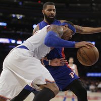 Porziņģis izlaiž otro NBA maču karjerā; 'Knicks' izcīna vienu no retajām uzvarām
