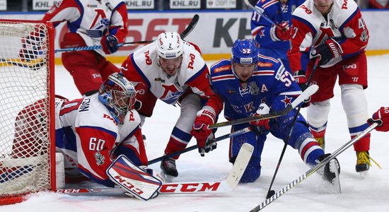 Video: 'Lokomotiv' – SKA. Aizvadīta viena no skarbākajām KHL 'play off' spēlēm