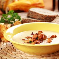 Рецепт лета: крем-суп из лисичек