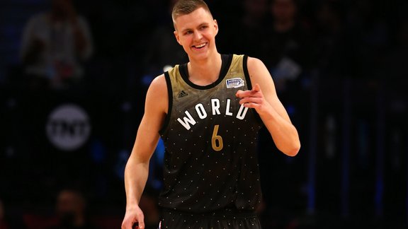 Basketbols, NBA Uzlēcošo zvaigžņu spēle, Kristaps  Porziņģis - 1