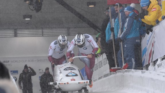 Bobslejs, divnieki. Vinterbergas trase - 4