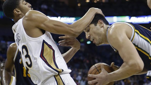 NBA spēle basketbolā: Jazz - Pelicans - 5