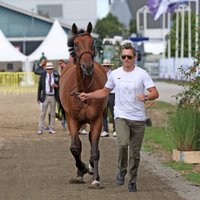 Neretnieks ar zirgu 'Valour' gatavi startam pasaules čempionātā