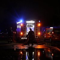 В Риге возник пожар в жилом доме: один человек погиб