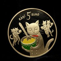 Latvijas Bankā izpārdota kaķiem veltītā sudraba kolekcijas monēta