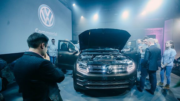 'VW Amarok V6' prezentācija Rīgā