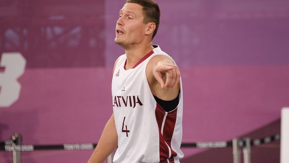 Tokijas olimpiskās spēles, 3x3 basketbols: Latvija - Nīderlande - 7