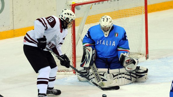 Latvijas U-18 izlase pret Itāliju - 21