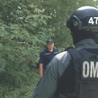 Video: Ieskats pretterorisma vienības 'Omega' sapieru un kinologu darbā