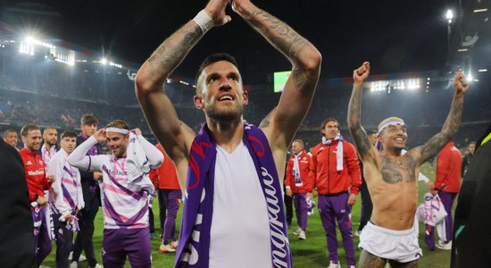 RFS pretiniece 'Fiorentina' sasniedz UEFA Konferences līgas finālu