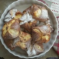 Moldāvu placindas – maizītes ar saldu biezpiena pildījumu