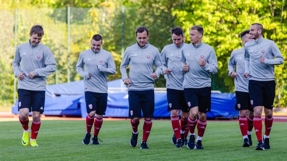 Futbols. Latvijas futbola izlases treniņš pirms jūnija spēlēm - 3