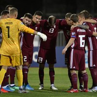 Latvijas futbola izlase pārbaudes spēlē tiksies ar Melnkalni