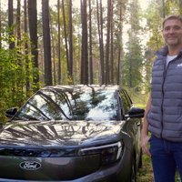 Video: Kaspars Cipruss izmēģina elektrisko "Ford Explorer"