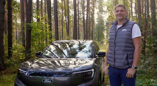 Video: Kaspars Cipruss izmēģina elektrisko "Ford Explorer"