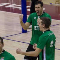'RTU/Robežsardze' uzvar pirmajā Latvijas volejbola čempionāta finālspēlē