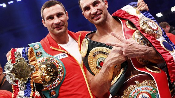 Vitaly and Wladimir Klichko