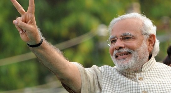 Indijas premjers Modi nodod amata zvērestu otrajam pilnvaru termiņam