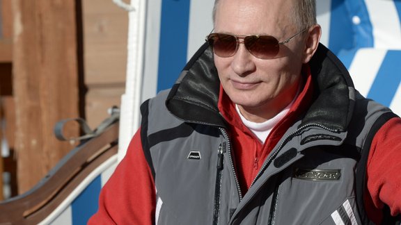 Vladimir Putin in Sochi