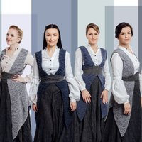 'Latvian Voices' rada 'Piekūns skrien debesīs' a cappella versiju