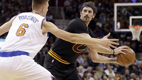 Basketbols, NBA: Knicks - Cavaliers